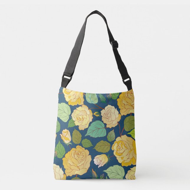 Roses 2 crossbody bag (Front)