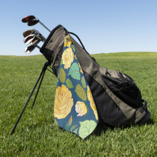 Roses 2 golf towel