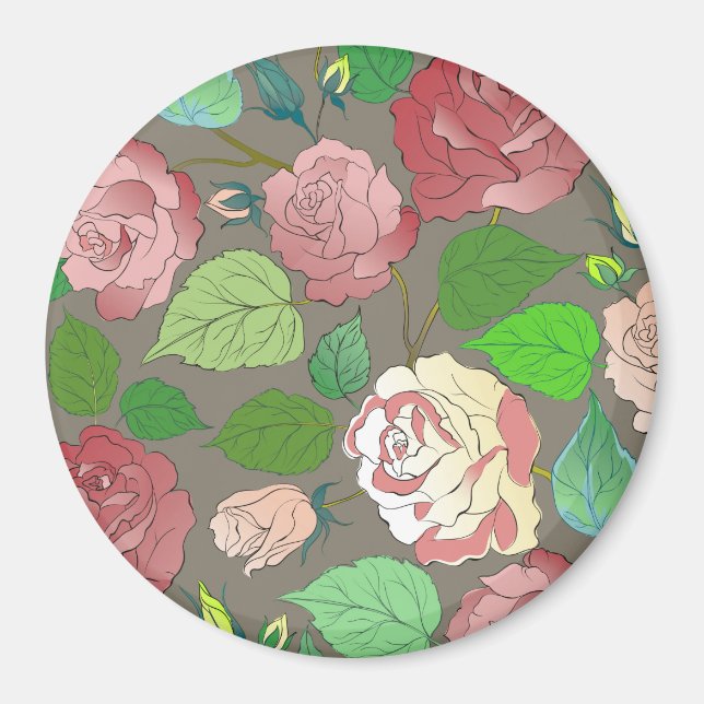 Roses 30 magnet (Front)