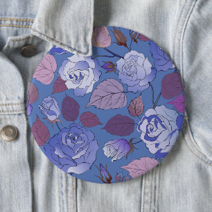 Roses 32 6 cm round badge
