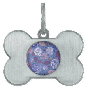 Roses 32 pet ID tag