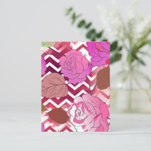 Roses 33 postcard