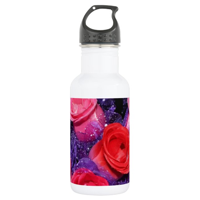Roses 532 Ml Water Bottle (Front)
