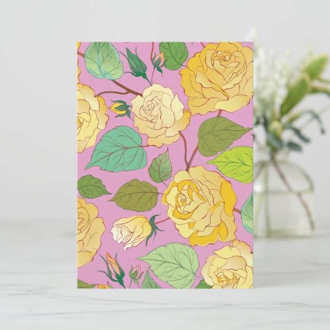 Roses 6 card (Standing Front)