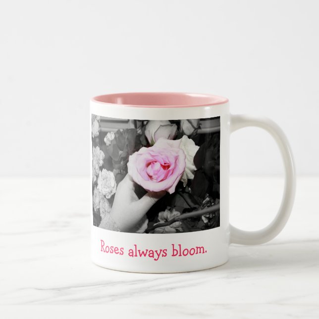 Roses always bloom Coffee Mug (Right)