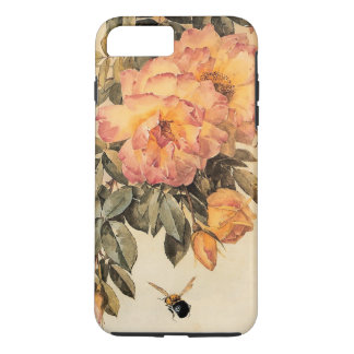 ‘Roses and Bumblebees’ by Paul de Longpré iPhone 8 Plus/7 Plus Case