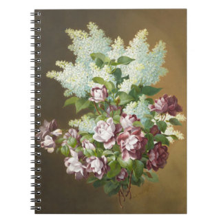 Roses and Lilacs  Notebook