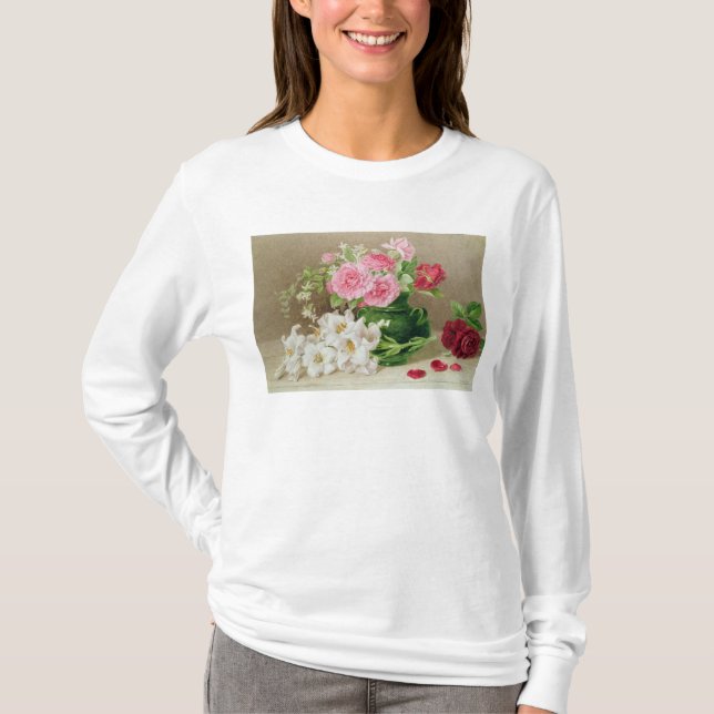 Roses and Lilies T-Shirt (Front)