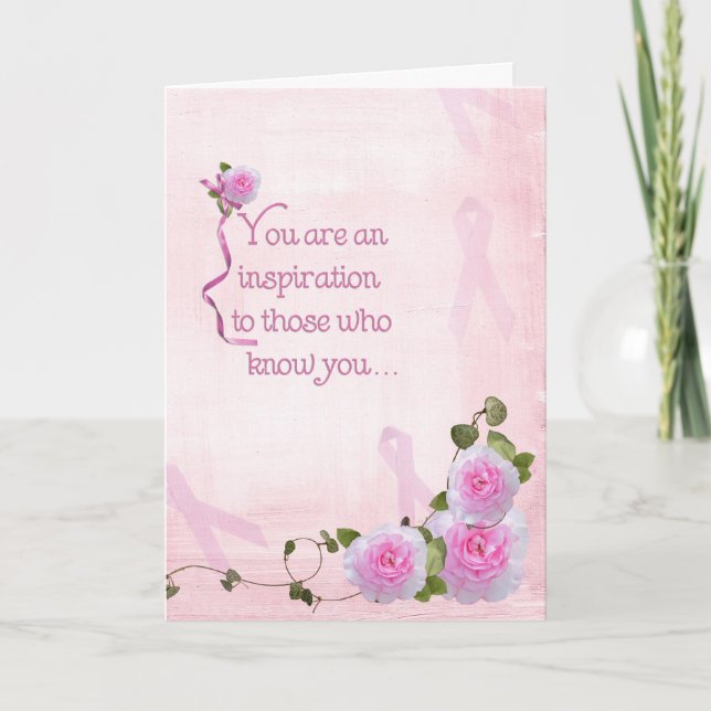 Roses and Ribbons Card (Front)