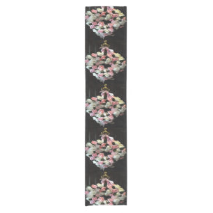 Roses and Ribbons Decorative Wreath Short Table Runner