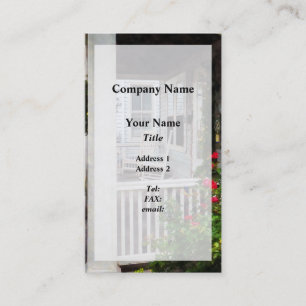 Roses and Rocking Chairs Business Card