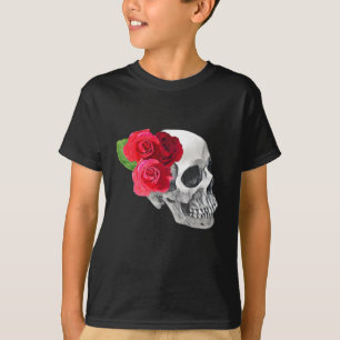 Roses and Skull T-Shirt