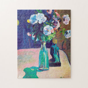 Roses and Statuette, Gauguin Jigsaw Puzzle