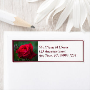Roses Are Red Label