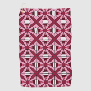 Roses are Red Lover’s Knot Quilt Golf Towel