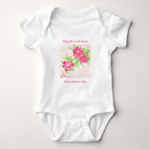 Roses Baby Bodysuit