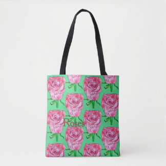 Roses Blank Tote Bag