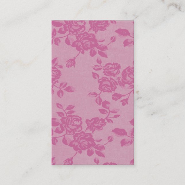 Roses Business Card (Front)