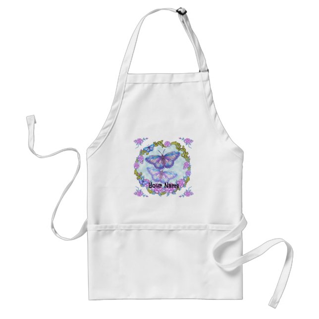 Roses Butterfly apron (Front)