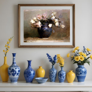 Roses by Abbott Handerson Thayer Poster