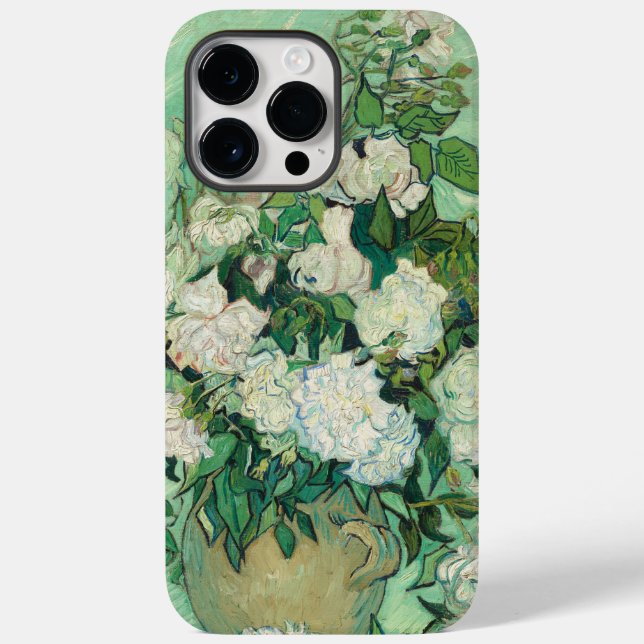 Roses by Vincent Van Gogh  Case-Mate iPhone Case (Back)