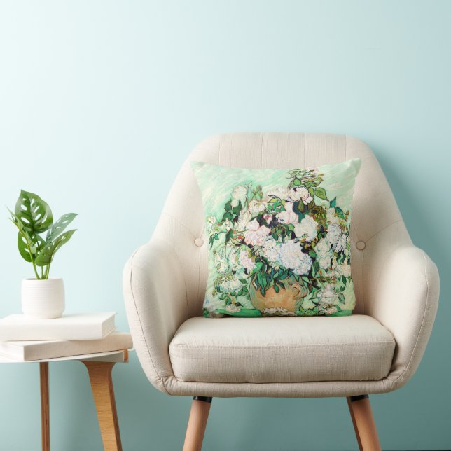 Roses by Vincent van Gogh Cushion (Chair)