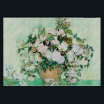 Roses by Vincent van Gogh Cutting Board<br><div class="desc">Roses was painted shortly before Vincent Van Gogh's release from the asylum at Saint–Rémy. He felt he was coming to terms with his illness and himself. This is one of two rose paintings Van Gogh made at that time. It is among his largest and most beautiful still lifes, with an...</div>