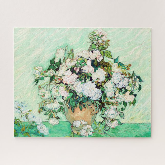 Roses by Vincent van Gogh Jigsaw Puzzle (Horizontal)