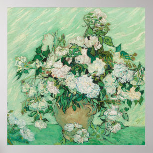 Roses by Vincent Van Gogh Poster