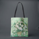 Roses by Vincent Van Gogh Tote Bag<br><div class="desc">Vincent Van Gogh - a celebration of the Master of Art</div>