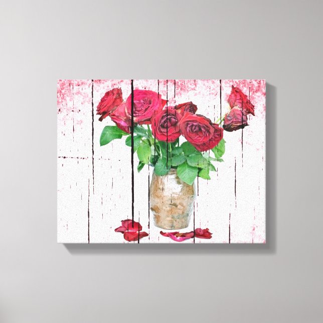 Roses Canvas Print (Front)