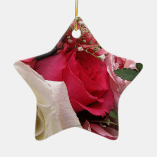Roses Ceramic Tree Decoration