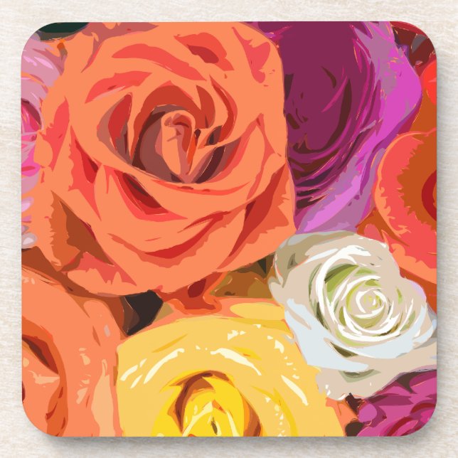 Roses Coaster (Front)
