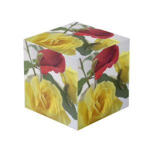 Roses Custom 4 inch Photo Cube