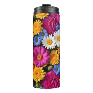 Roses & Daisies #86 -  Thermal Tumbler