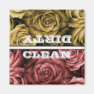 Roses Dishwasher Magnet