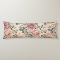 Roses Dusty Rose Elegant Charm Sage Green Gold