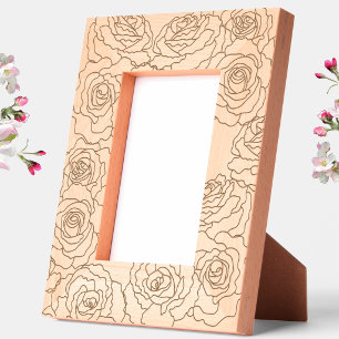 Roses Floral Botanical Etched Frames