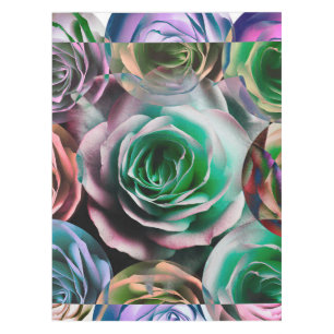 ROSES FLOWER ARTISTIC STYLE  TABLECLOTH