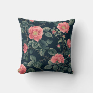 Roses Flower Pattern Cushion
