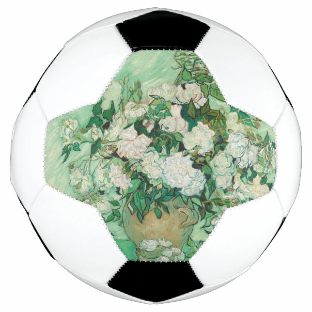 Roses - Flowers Bouquet Soccer Ball (Front)