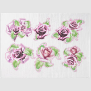 Roses for Decoupage Series Design 10 Tissue Paper
