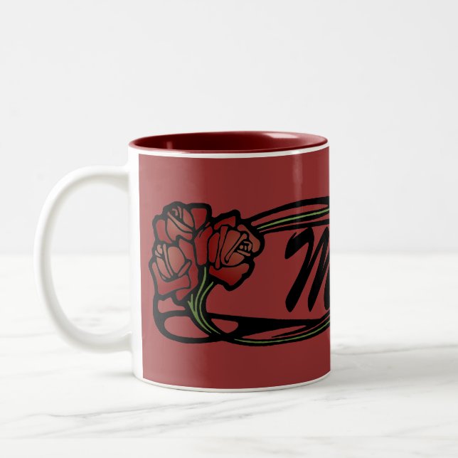 Roses for Mum Mug (Left)