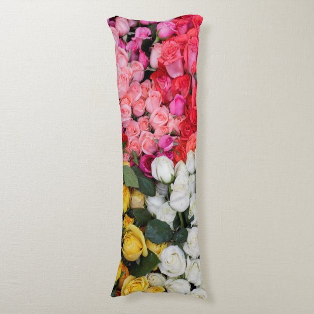Roses for sale, San Miguel de Allende, Mexico Body Cushion (Front Vertical)