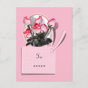 Roses for Someone Special on Mother's Day Postcard