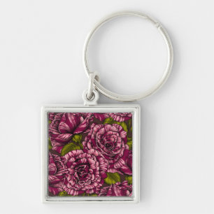 Roses for you key ring