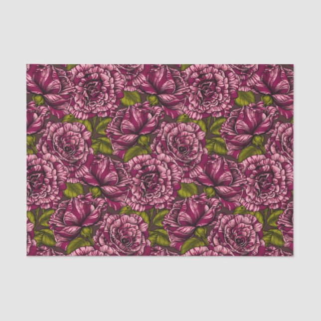 Roses for you tissue paper (Front)