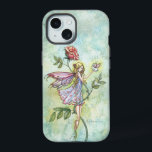Rose's Friend Fairy and Bunny Fantasy Art iPhone 15 Case<br><div class="desc">"Rose's Friend" © Molly Harrison</div>