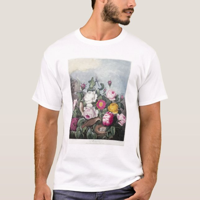Roses, from 'The Temple of Flora' T-Shirt (Front)