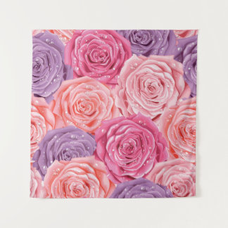 Roses Galore: Beautiful Seamless Pattern. Tapestry